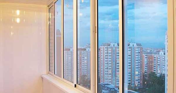 Алюминиевое остекление балконов